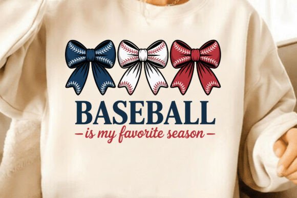 Baseball is My Favorite Season Graphics & T-Shirt Designs