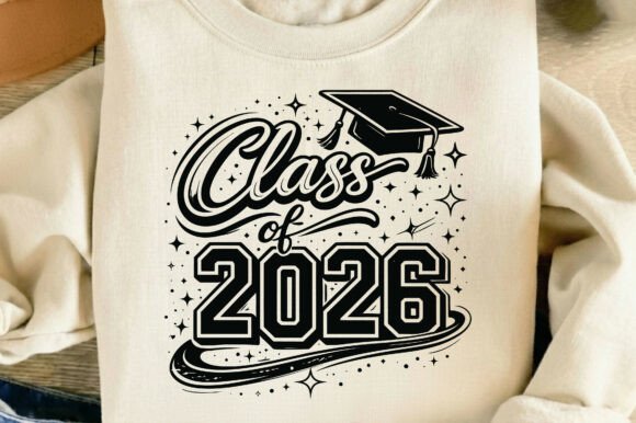 Class of 2026 Graduation Graphics & T-Shirt Designs