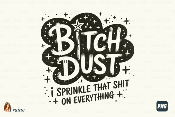 Funny Halloween Witch Dust SVG & T-Shirt Graphics