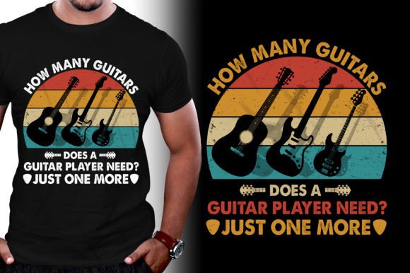 How Many Guitars Does a Guitar Player Graphics