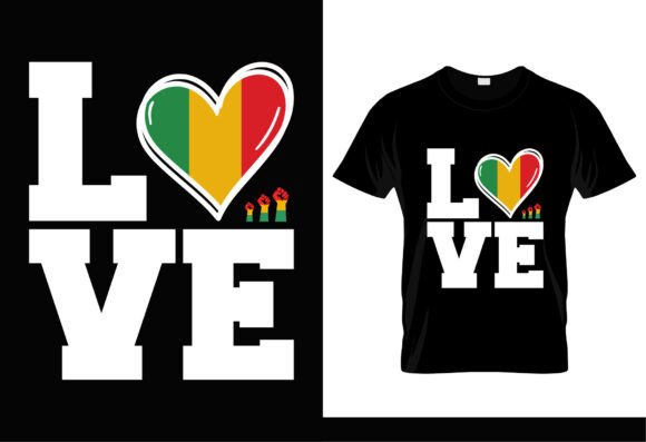Love Black History Month T-Shirt Graphics Review