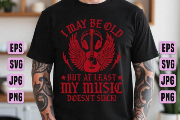 My Music Doesn’t Suck Vintage PNG Graphics