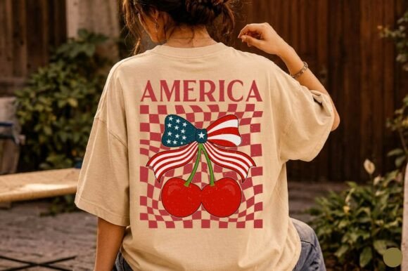 Patriotic Cherry America Coquette SVG Review